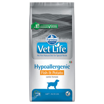 Farmina Vet Life Dog Hypoallergenic Pesce e Patate 2 kg