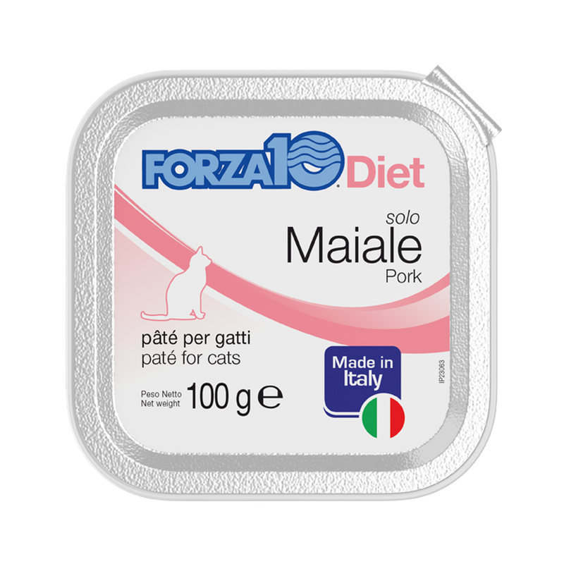 Forza10 Diet Cat Solo paté con Maiale 100 gr