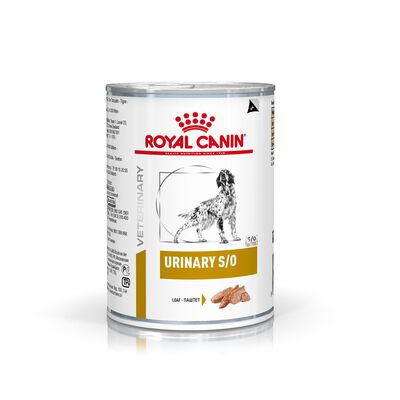 Royal Canin Veterinary Diet Dog Adult Urinary S/O in morbido pat&egrave; 410 gr