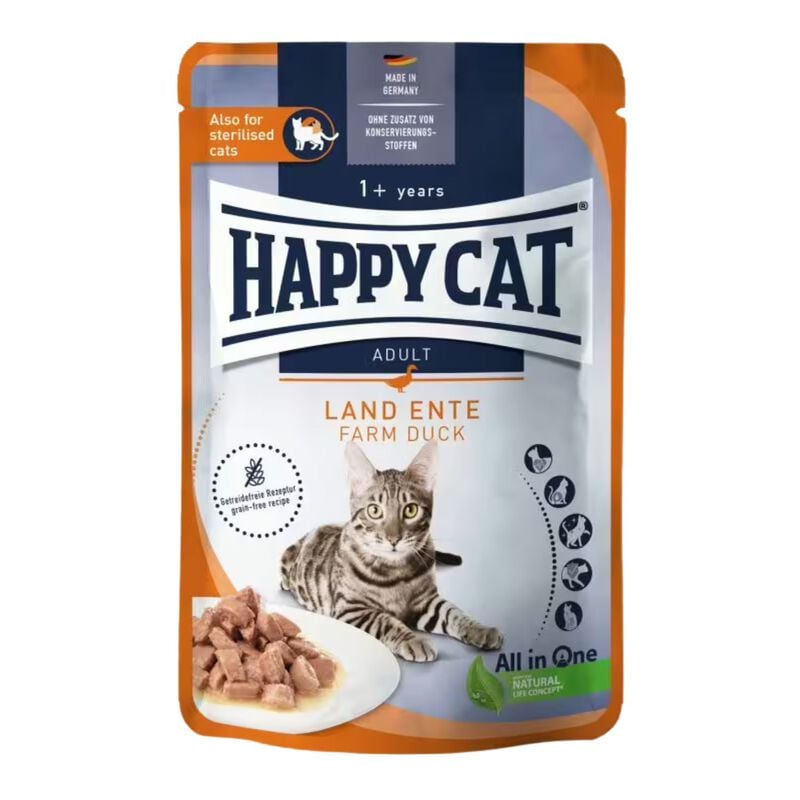Happy Cat Culinary Anatra in Salsa 85 gr