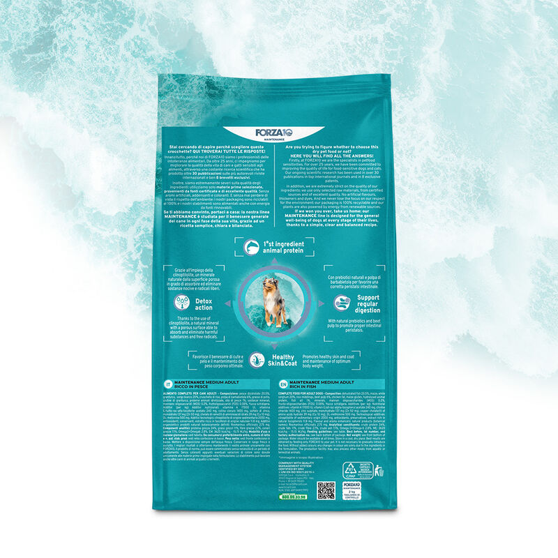 Forza10 Dog Adult Medium Pesce 12kg