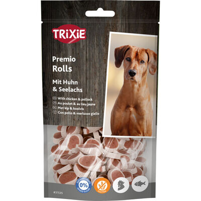 Trixie Dog Snack Rolls Pollo e Merluzzo 75 g