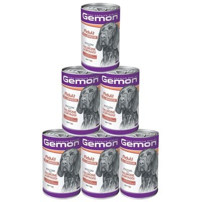 Gemon Dog All breeds Adult bocconi con Salmone e ortaggi 1250gr