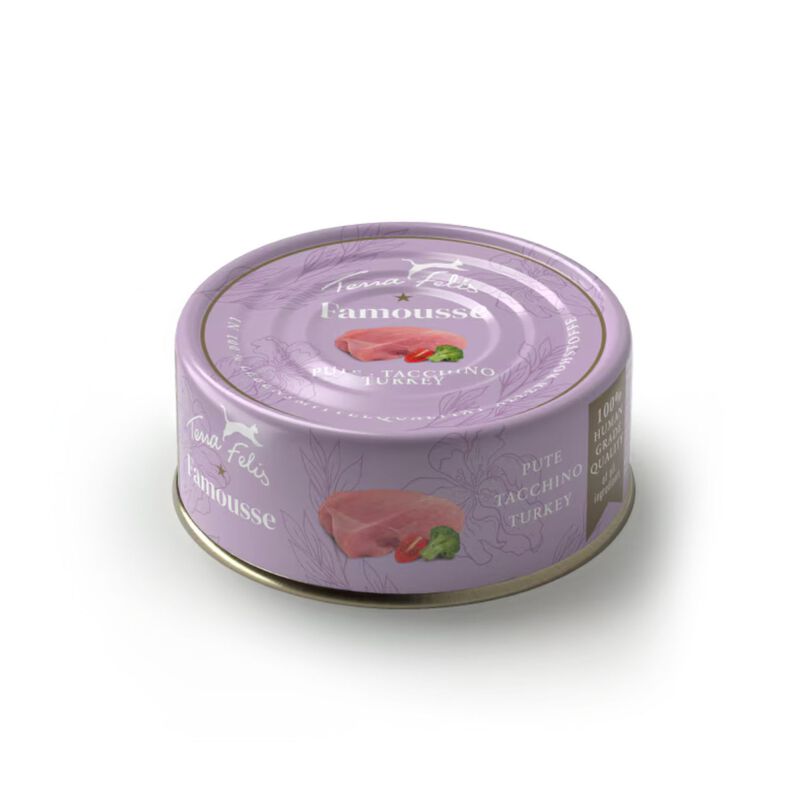 Terra Felis Famousse Cat Adult Tacchino 80 gr