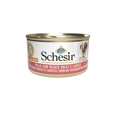 Schesir Dog Pollo con Patate Dolci e Carote 85 gr