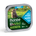 Monge Cat Adult Natural Superpremium Bwild Acciughe 100 gr image number 0