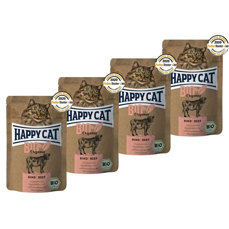 Happy Cat Bio con Manzo 85 gr