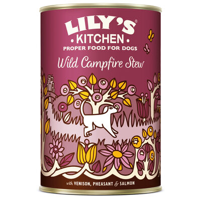 Lily's Kitchen Dog Adult Wild Campfire Stew,Spezzatino Selvatico 400 gr