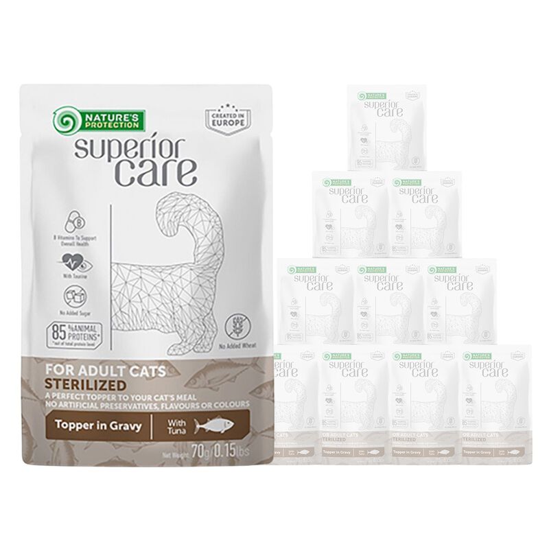 Nature's Protection Cat Superior Care Cat Sterilized Tonno 70 gr