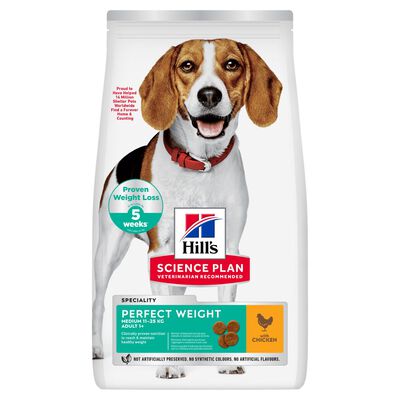 Hill's Science Plan Dog Perfect Weight Medium con Pollo 2 kg