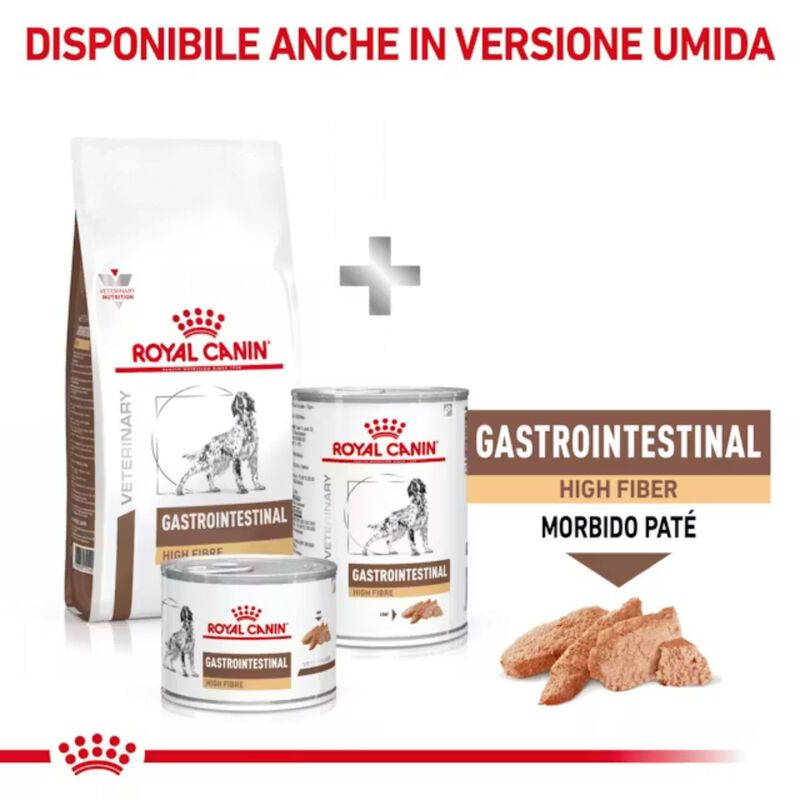 Royal Canin Veterinary Diet Dog Adult Gastrointestinal Hight Fiber 2 kg