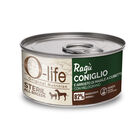O-life Dog Sterilised Rag&ugrave; con Coniglio e Maiale 150 gr