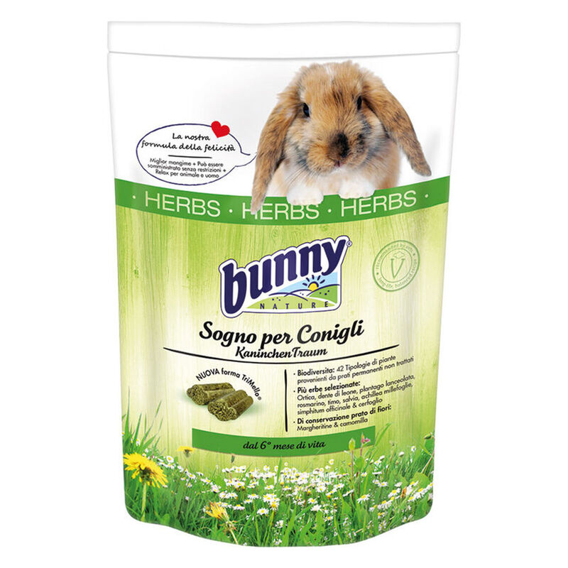 Bunny Sogno per Conigli Herbs 1,5 kg
