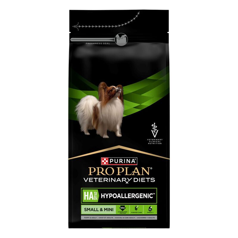 Purina Pro Plan Veterinary Diets HA - Hypoallergenic Crocchette per cani Small&Mini 1,4 kg