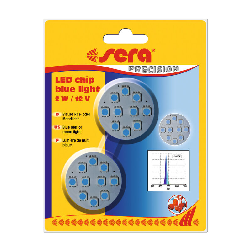 Sera Led Chip Blue Light 2pz