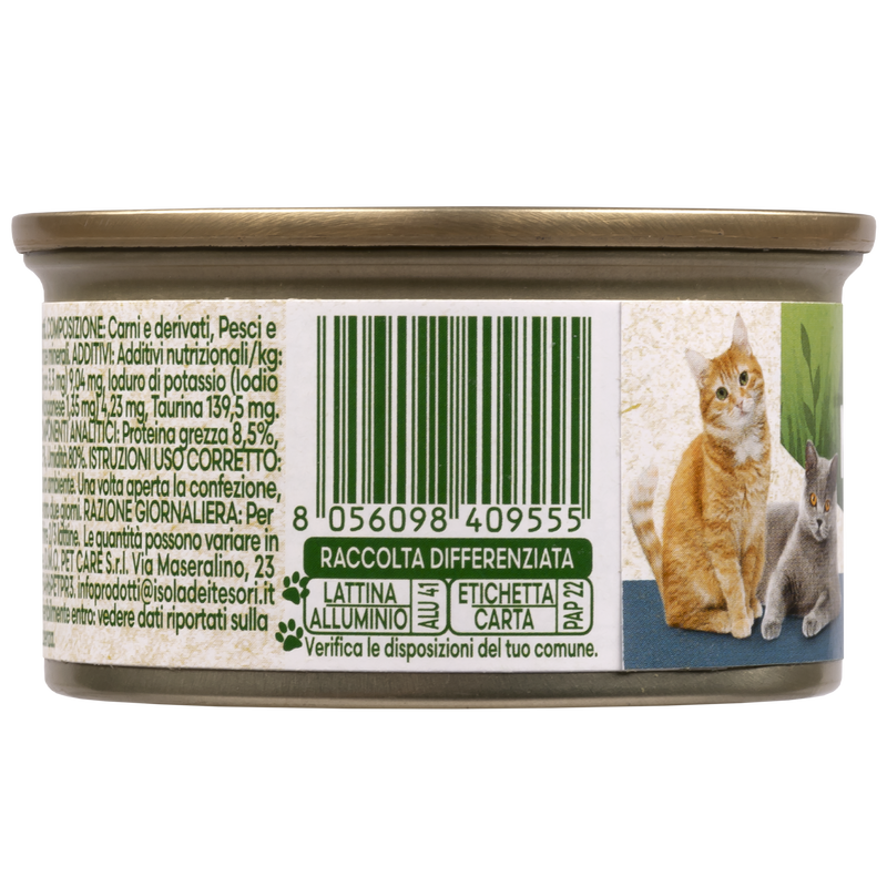 Naturalpet Cat Adult Mousse con Orata 85 gr