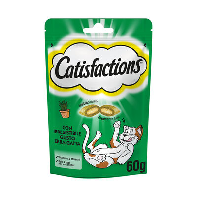 Catisfactions Snack Cat Erba Gatta 60 gr