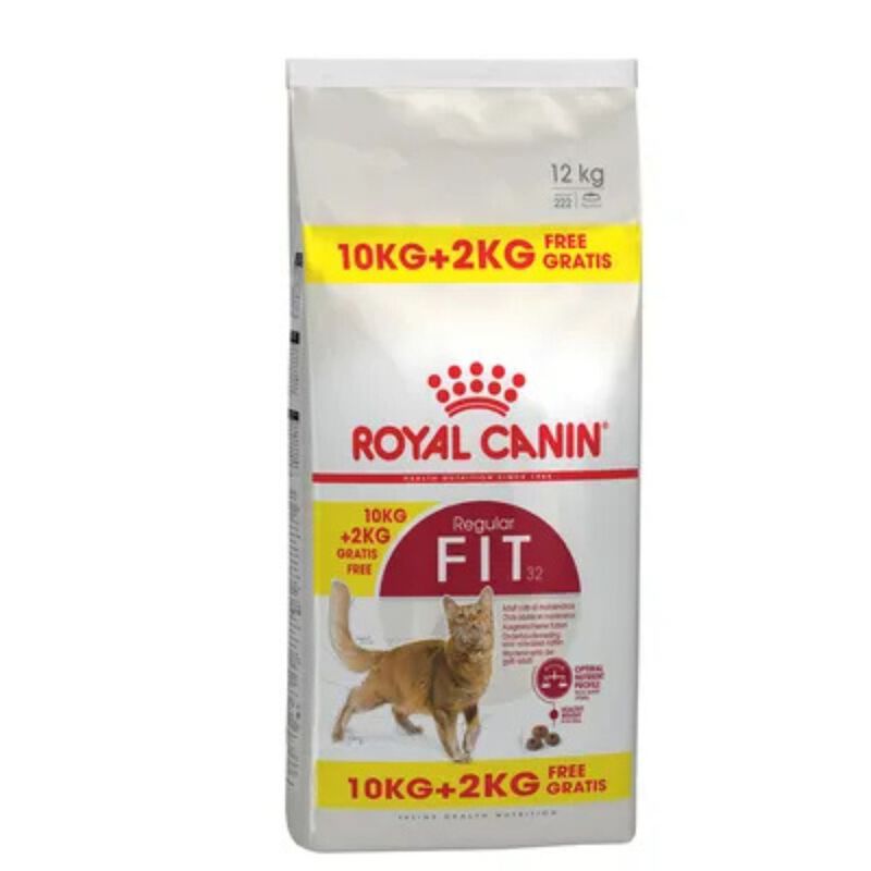 Royal Canin Cat Adult Sterilised Fit 32 10 + 2kg omaggio