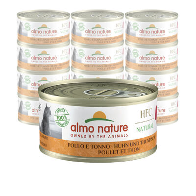 Almo Nature HFC Natural Cat Pollo e Tonno 70 gr