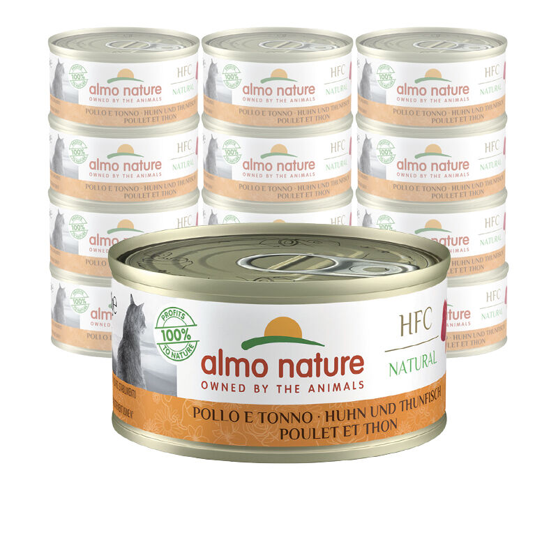Almo Nature HFC Natural Cat Pollo e Tonno 70 gr