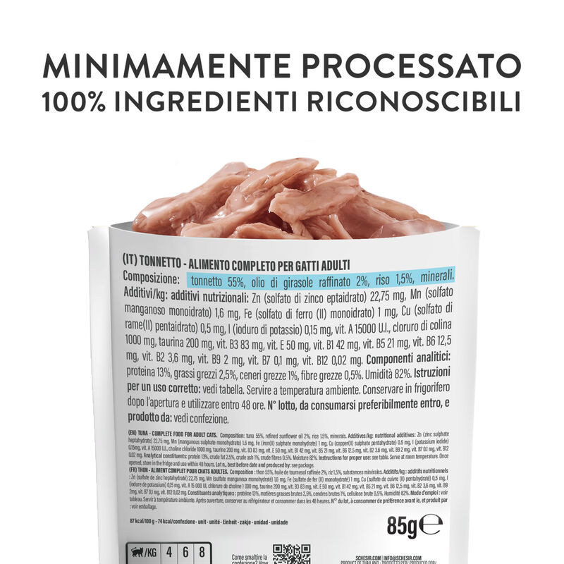 Schesir Cat Tonnetto 85 gr