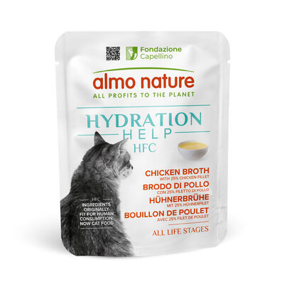 Almo Nature Cat HFC Hydration Help Brodo di Pollo 50g