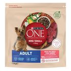 Purina One Dog Mini Adult ricco in Manzo con riso 800gr