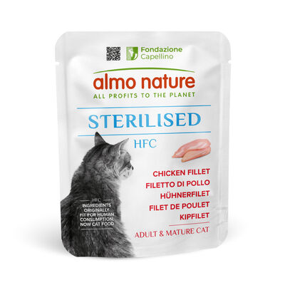 Almo Nature Cat HFC Sterilised Filetto di Pollo 50g