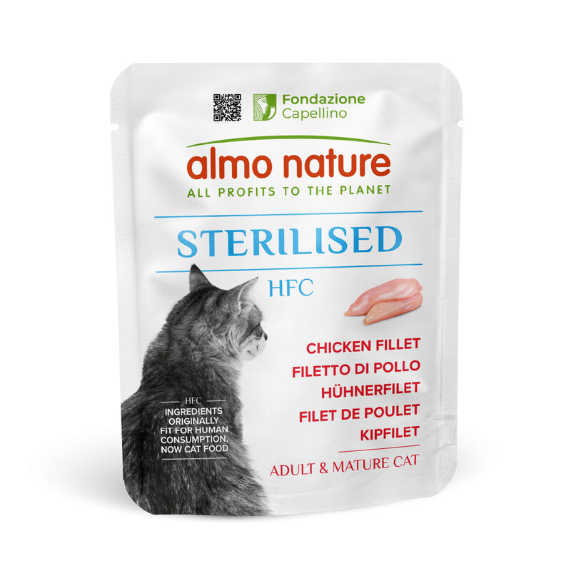 Almo Nature Cat HFC Sterilised Filetto di Pollo 50g