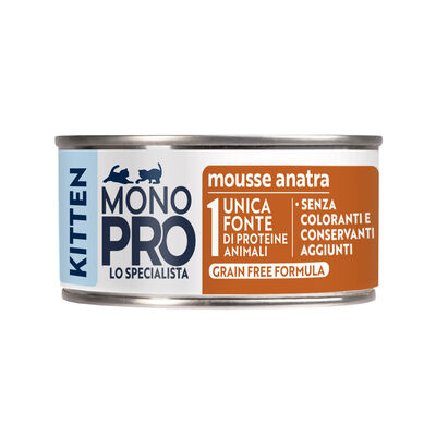 Monopro KItten Mousse Anatra 85gr