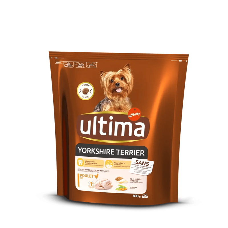 Ultima Dog Adult Yorkshire con Pollo 800 gr