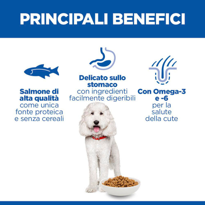 Hill's Science Plan Hypoallergenic Dog Adult Medium Salmone 14Kg