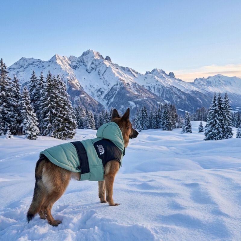 L'Isola dei Tesori Piumino Trail per cani Tg.45 Verde