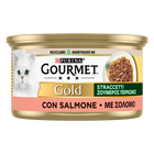 Gourmet Gold con Sfilaccetti di Salmone 85gr