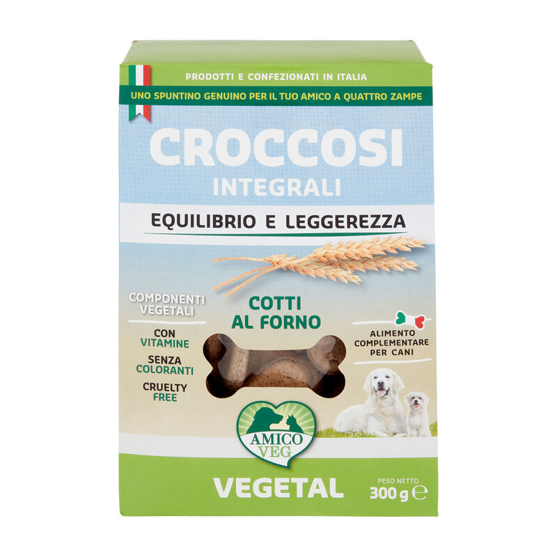 Amico Veg Dog Biscotti Croccosi Integrali 300 gr
