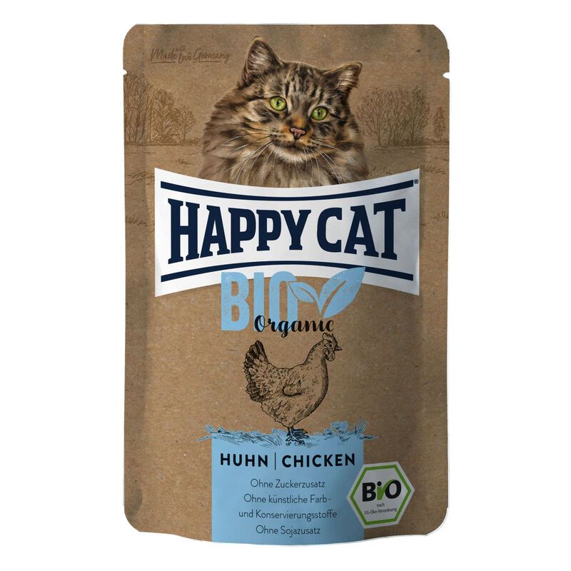 Happy Cat Bio Organic Pollo 85 gr