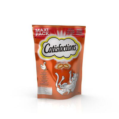 Catisfactions Cat Snack al Pollo maxi pack 180 gr