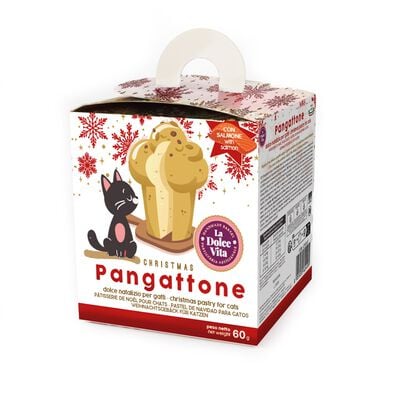 Leopet Pangattone panettone al salmone per gatti 60 gr