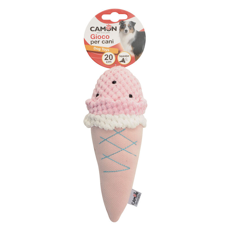 Camon Gioco per cane Gelato con squeacker