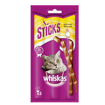 Whiskas Sticks Pollo 3 pz