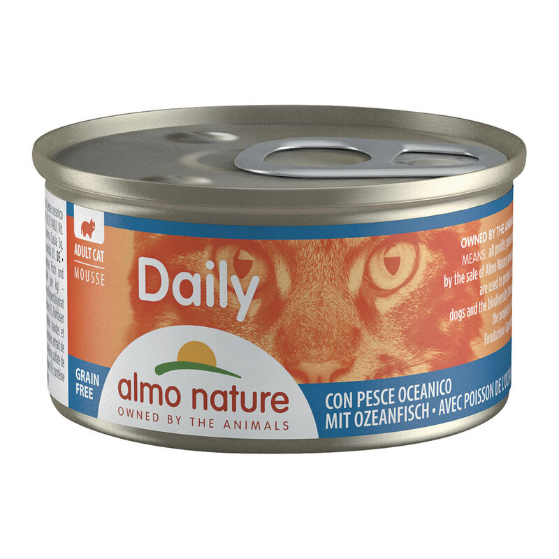 Almo Nature Daily Cat Mousse con Pesce Oceanico 85 gr
