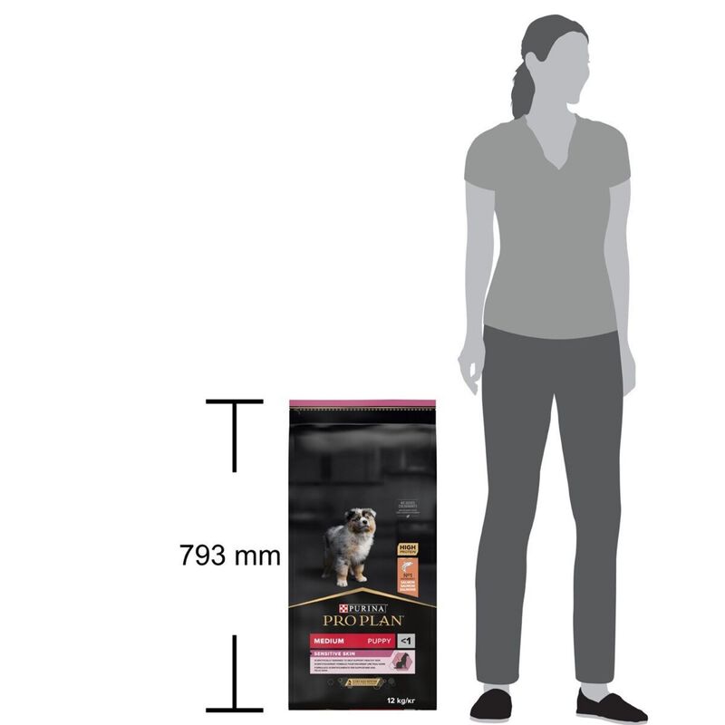 Purina Pro Plan Dog Puppy Medium Sensitive Skin Salmone 12Kg