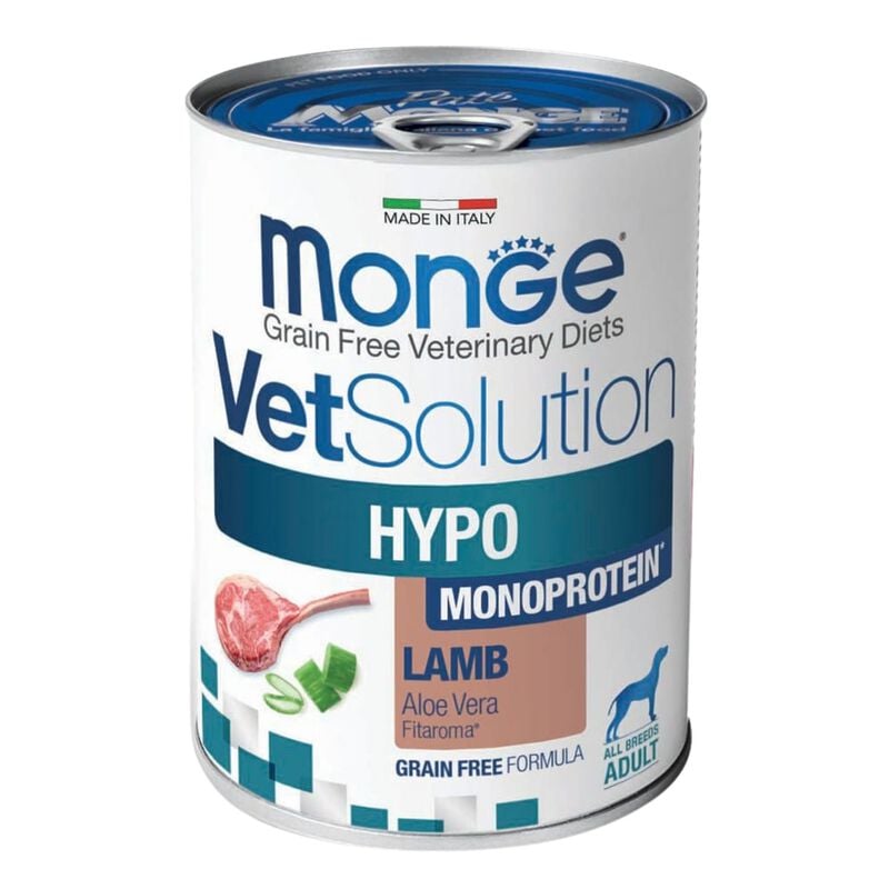 Monge VetSolution Diet Dog Hypo Monoprotein Agnello 400 gr