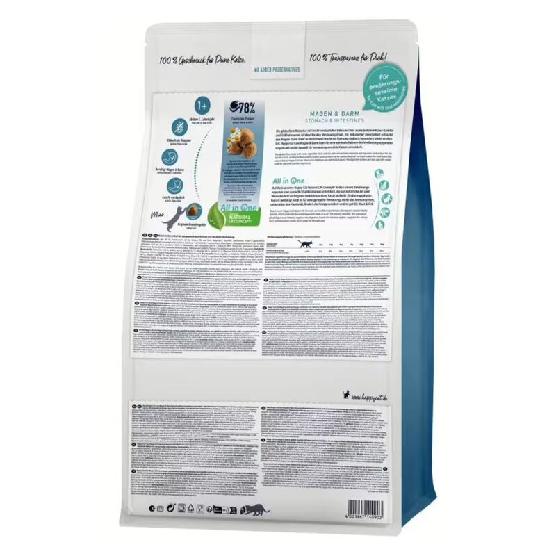 Happy Cat Sensitive Care Stomaco e intestino 300 gr