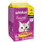 Whiskas Pranzetti Carni Bianche in Salsa con Pollo e Tacchino 6x50gr