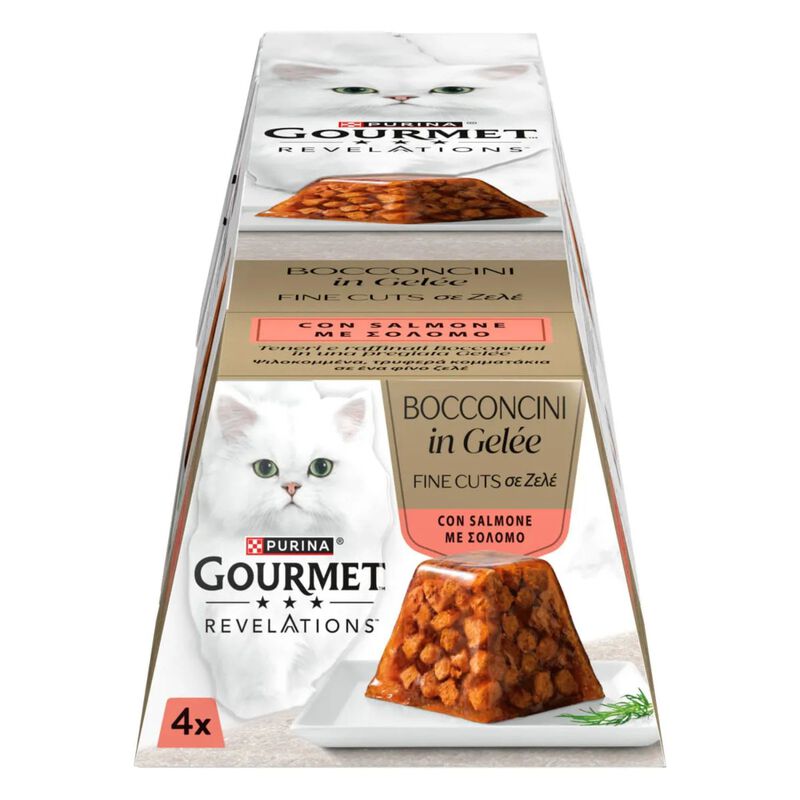 Gourmet Cat Adult Revelations Salmone 4x57g