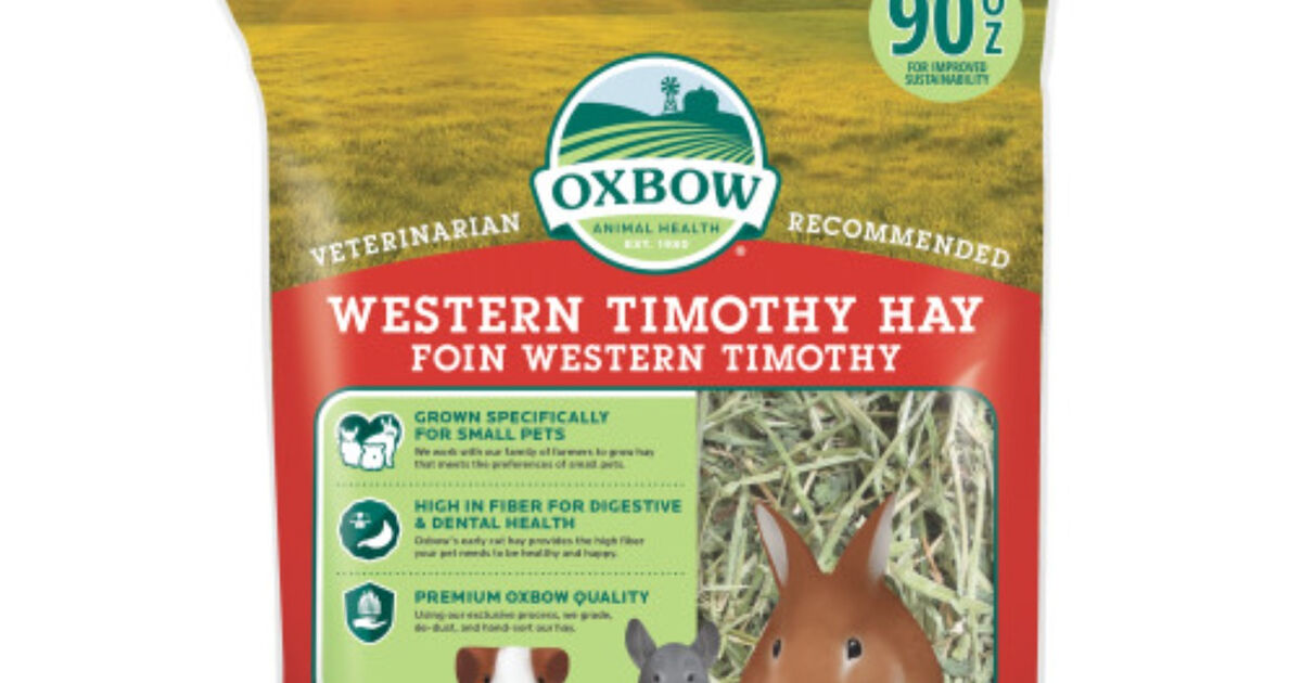 Oxbow Fieno Western Timothy Hay per Conigli e roditori 2,25 kg