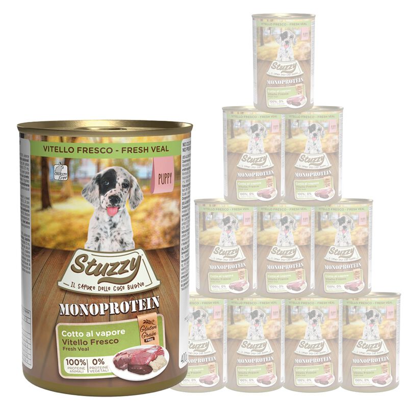 Stuzzy Dog Puppy Monoprotein Vitello 400 gr