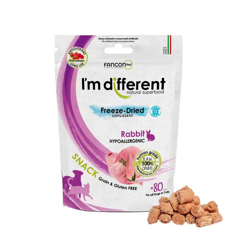 I'm different Snack con Coniglio 40 gr