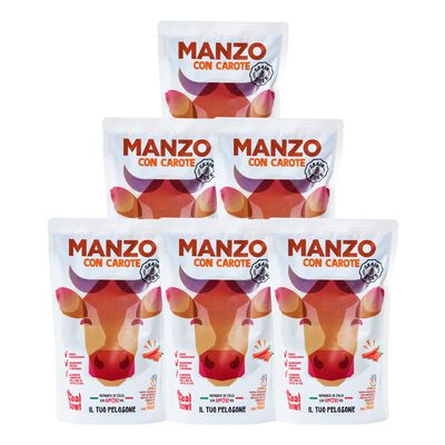 Real Bowl Dog Grain Free Manzo 700 gr